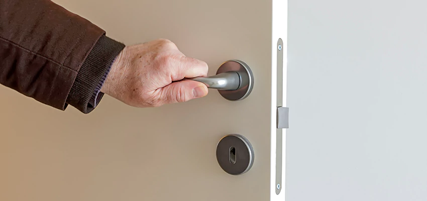 Restroom Locks Privacy Bolt Installation in Kerman, California